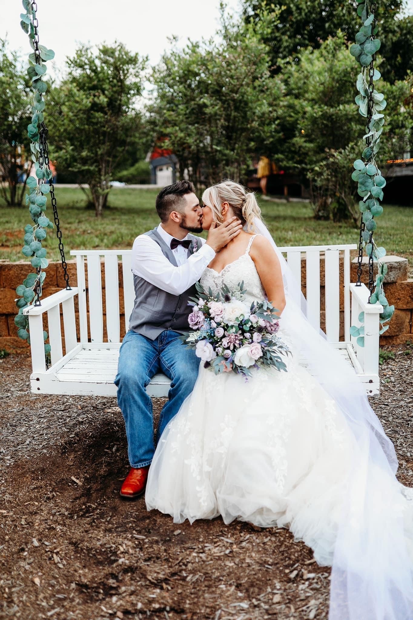 Couple on a bench